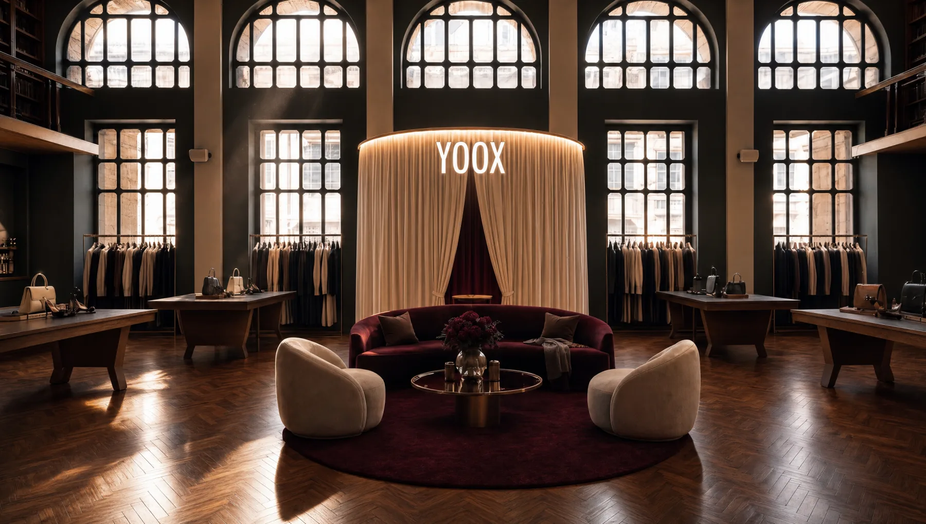 YOOX Camerino al first floor